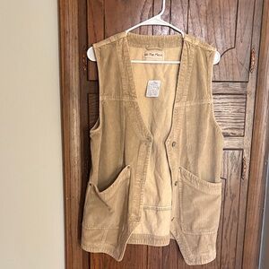 Brand New (with tags) Free People Corduroy Vest